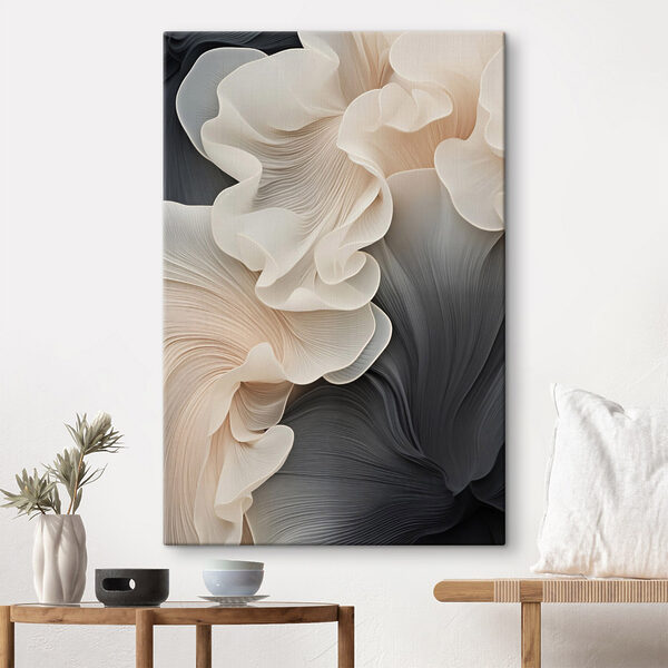 Soft petals in flowing waves Soft petals in flowing waves