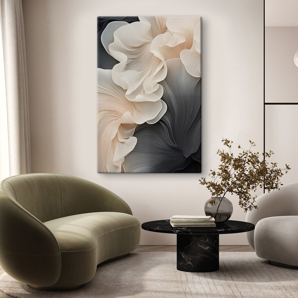 Soft petals in flowing waves Soft petals in flowing waves