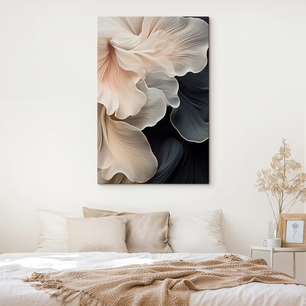 Delicate petals in soft hues