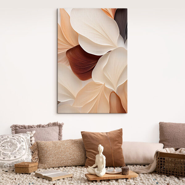 Soft, flowing shapes in gentle tones Soft, flowing shapes in gentle tones