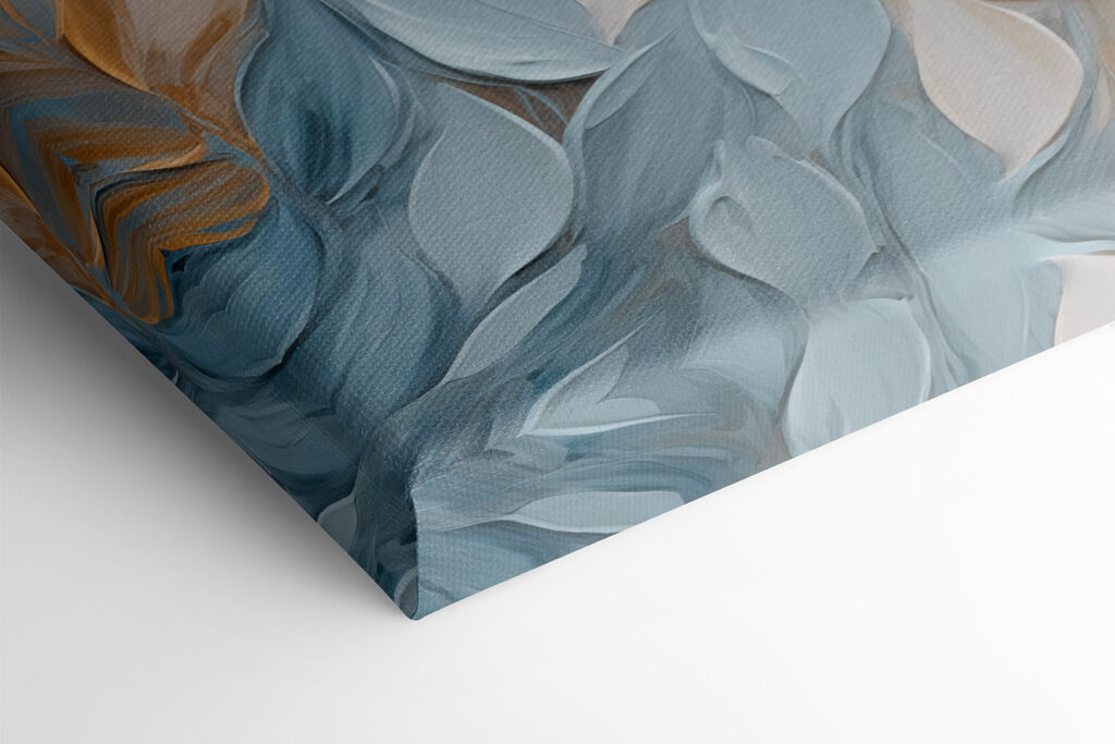 Gentle hues in flowing patterns