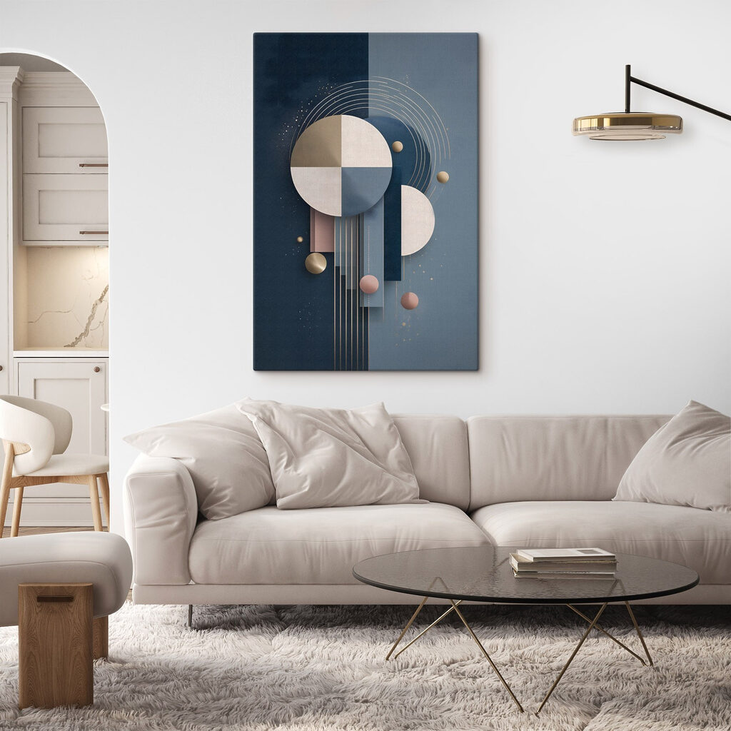 Art piece of paper with circles and lines Art piece of paper with circles and lines