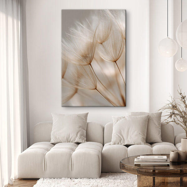Delicate wisps dancing in soft light