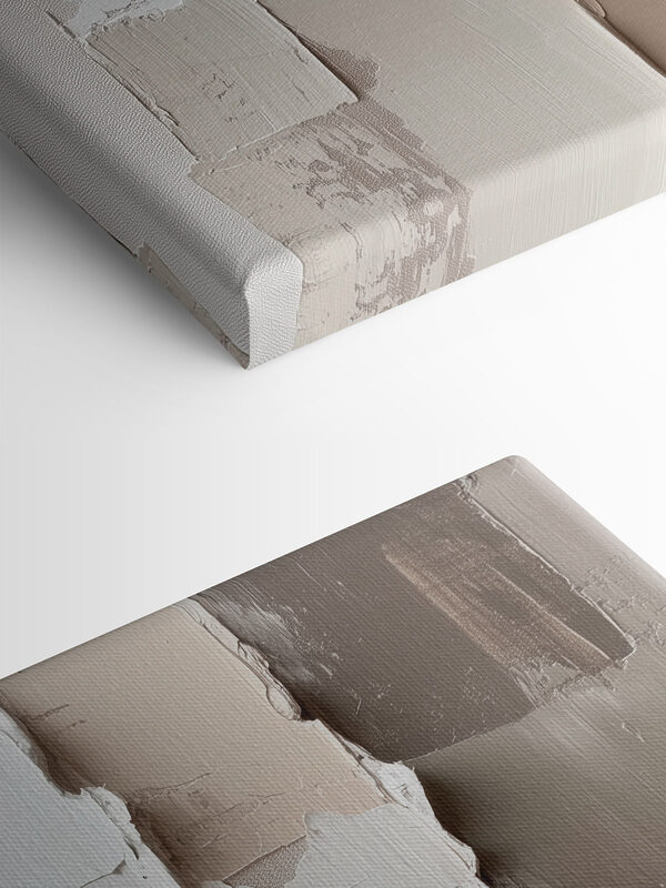 Textured layers of neutral colors Textured layers of neutral colors
