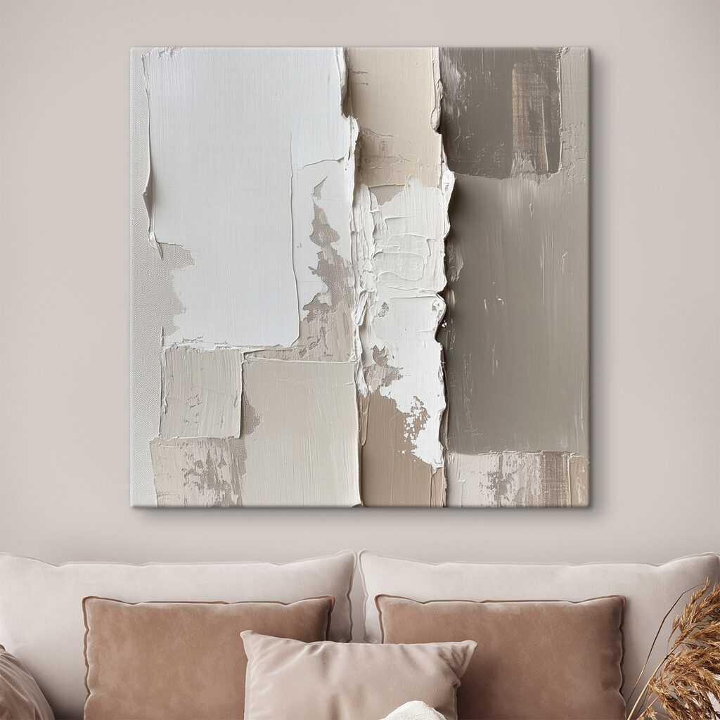 Textured layers of neutral colors Textured layers of neutral colors