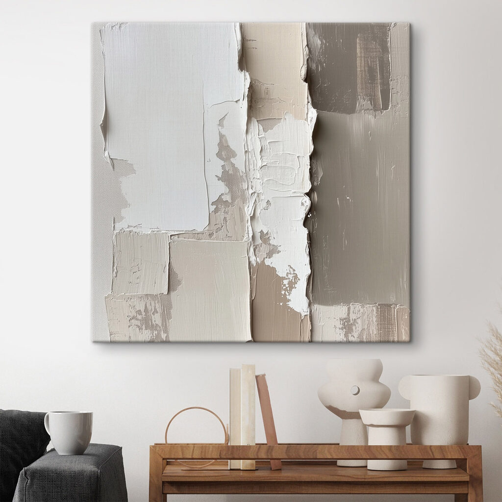 Textured layers of neutral colors Textured layers of neutral colors