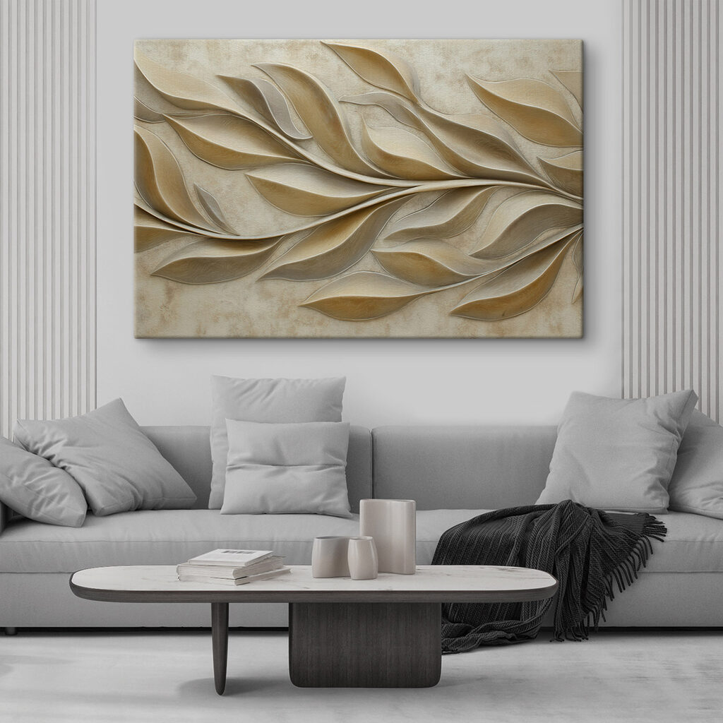 Nature-inspired wall art design