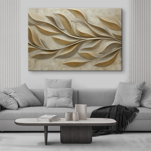 Nature-inspired wall art design