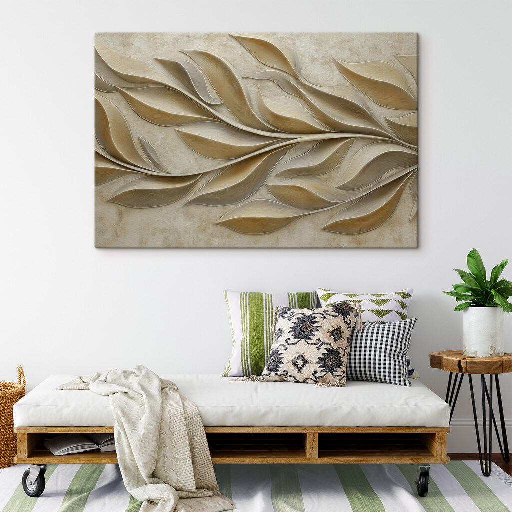 Nature-inspired wall art design