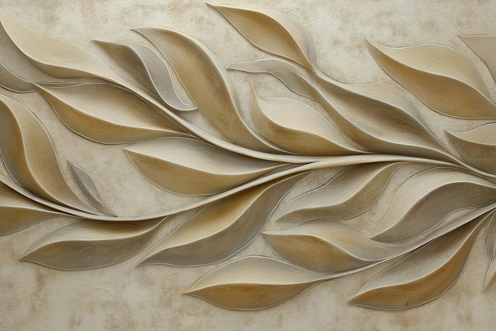 Nature-inspired wall art design