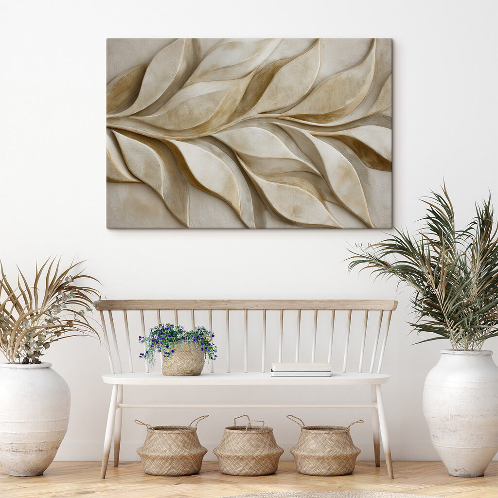 Flowing patterns in subtle hues