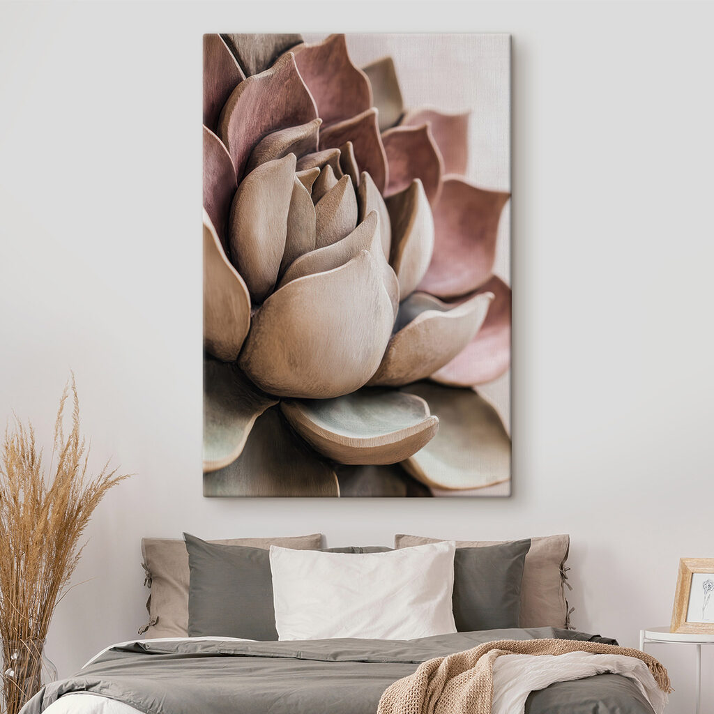 Beautifully crafted floral design artwork
