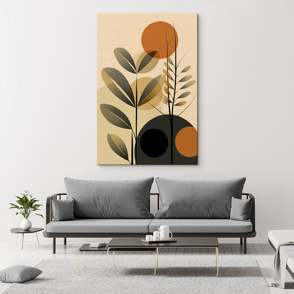 Nature-inspired minimalistic art design