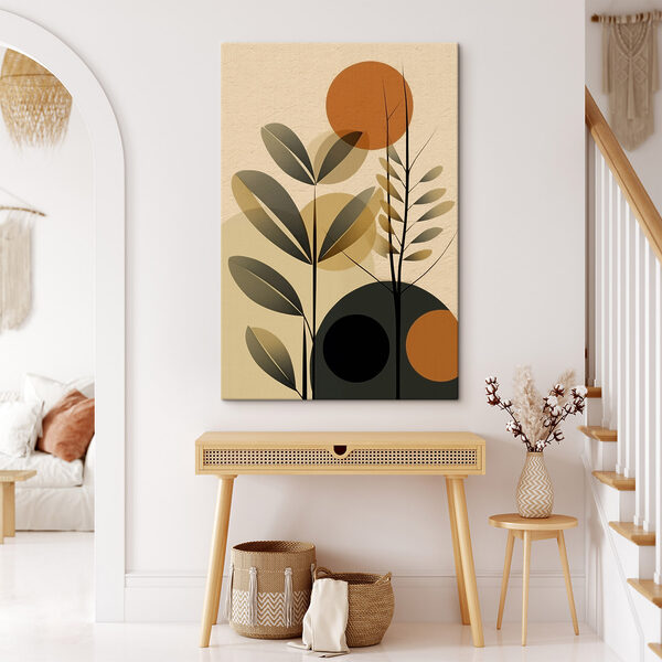 Nature-inspired minimalistic art design