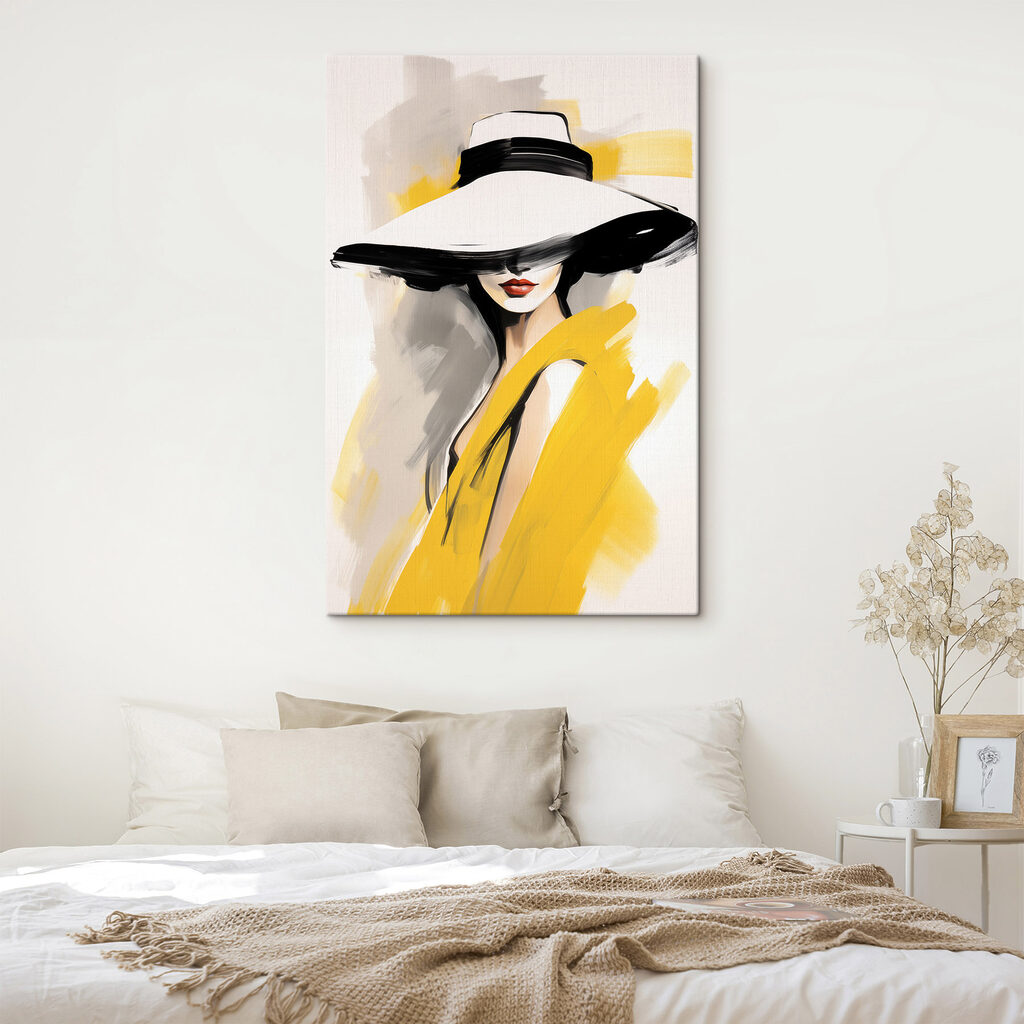 Woman wearing a hat Woman wearing a hat