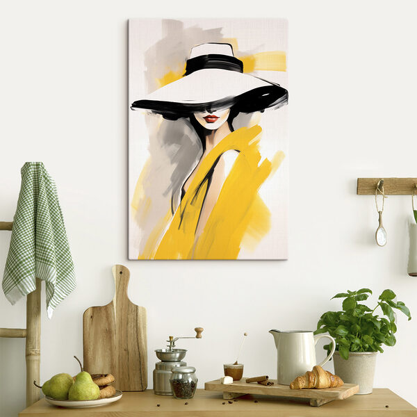Woman wearing a hat Woman wearing a hat