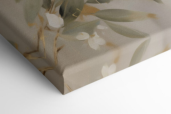 Painting of flowers and leaves Painting of flowers and leaves
