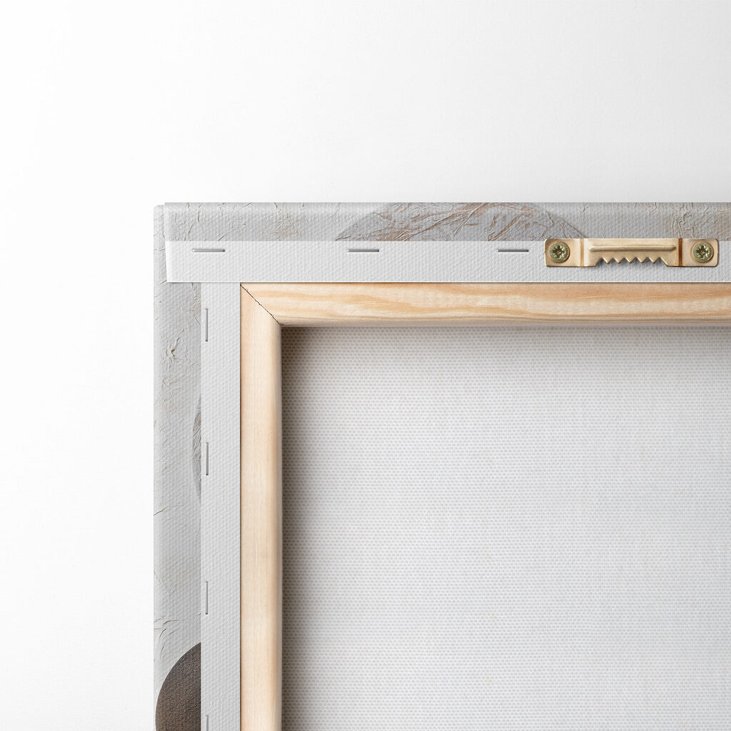 Natural shapes and earthy tones blend