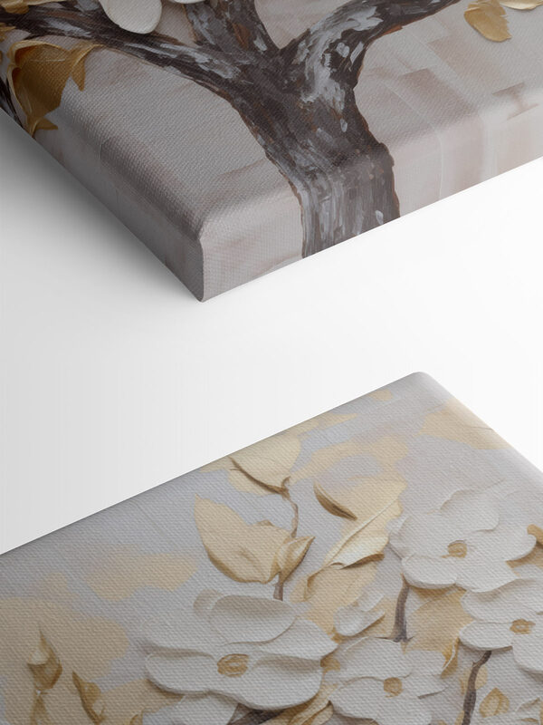 Delicate blooms in a soothing palette