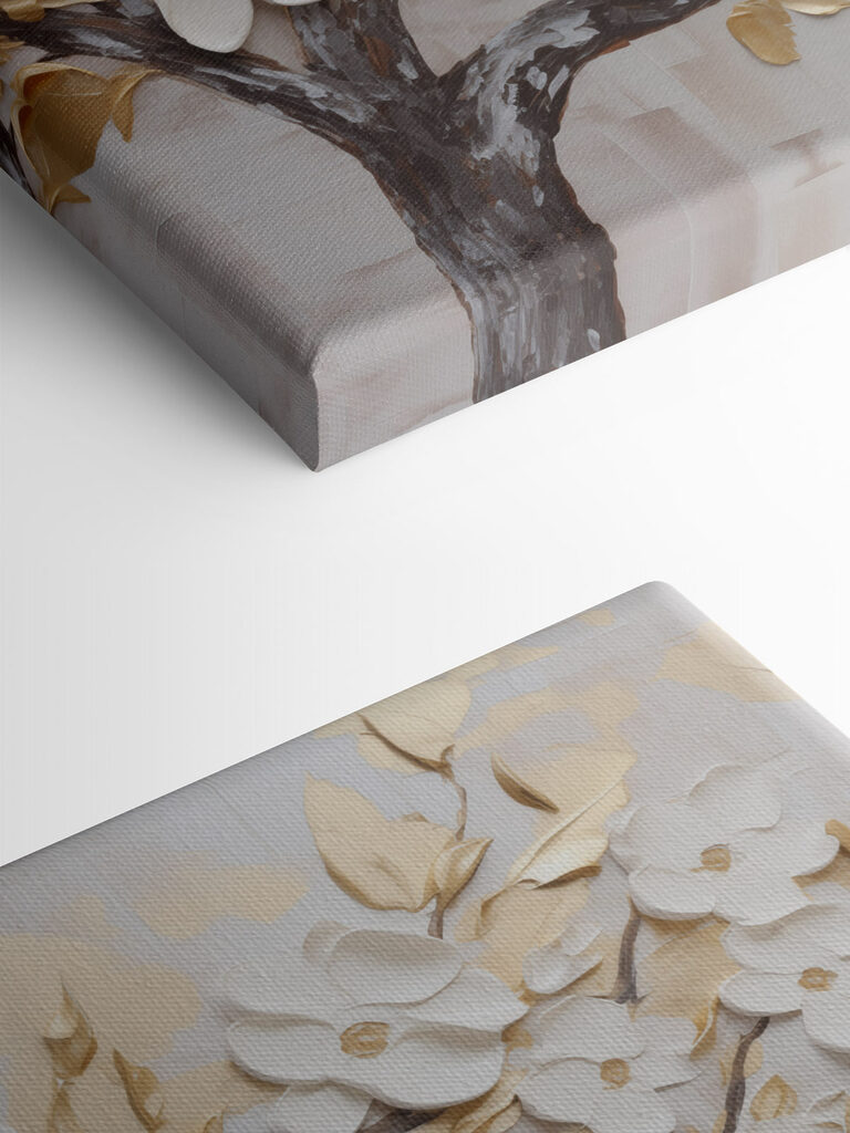 Delicate blooms in a soothing palette