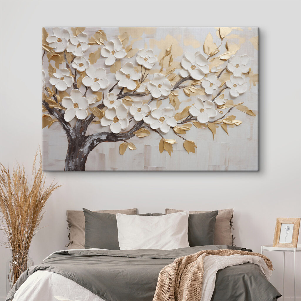 Delicate blooms in a soothing palette