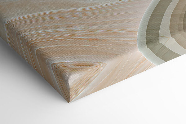 Soft curves and gentle hues blend together