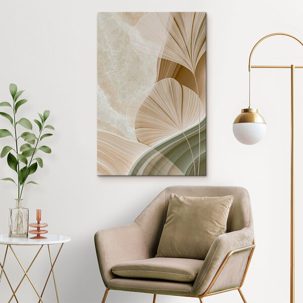 Soft curves and gentle hues blend together