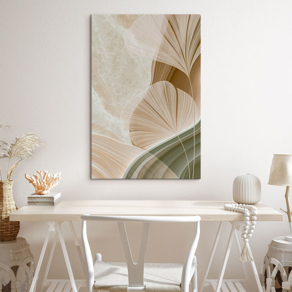 Soft curves and gentle hues blend together