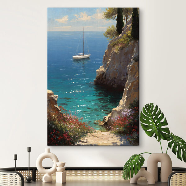 Wandbilder Segelboot im Wasser (Artikelnummer: s49240) Wandbilder Wandbilder Segelboot im Wasser (Artikelnummer: s49240)