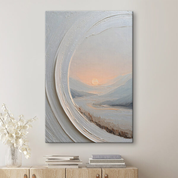 White and orange sky White and orange sky