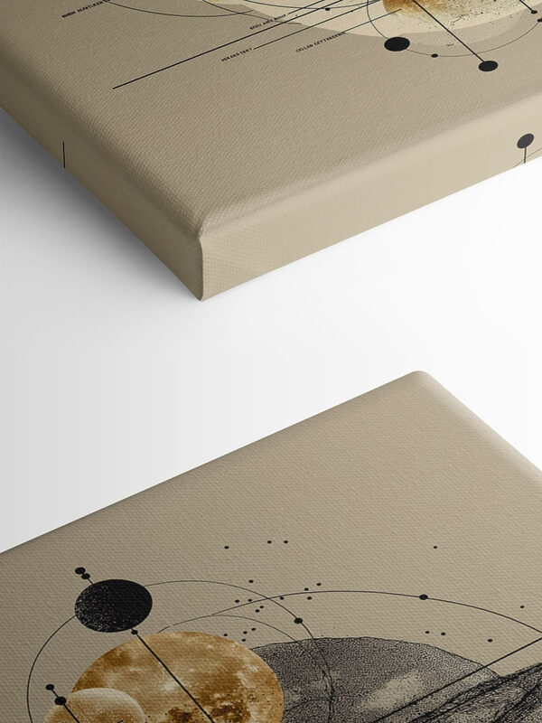Drawing of planets and circles Drawing of planets and circles