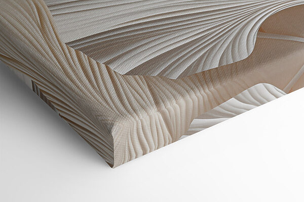 Nature-inspired textured leaf design Nature-inspired textured leaf design