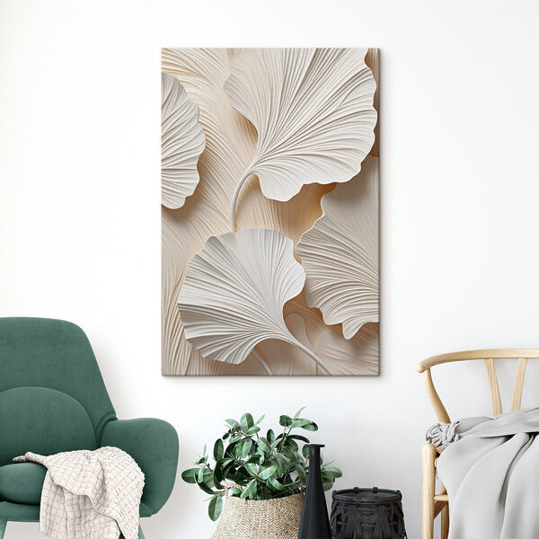 Nature-inspired textured leaf design Nature-inspired textured leaf design