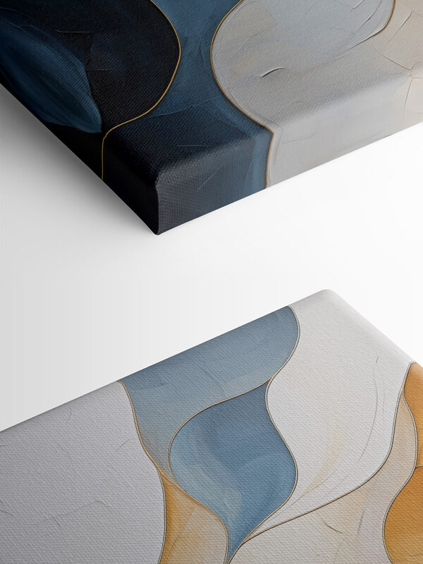 Flowing colors in abstract harmony Flowing colors in abstract harmony