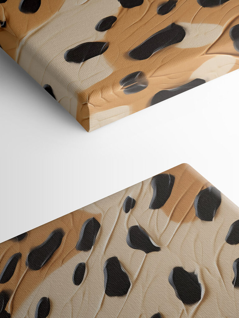 Abstract patterns in warm tones