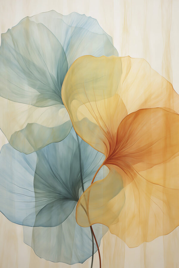 Soft hues of flowery elegance