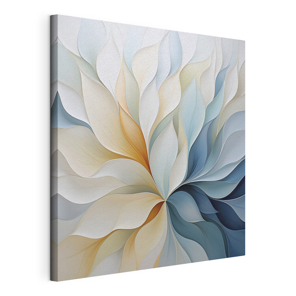 Flowing patterns in soft hues