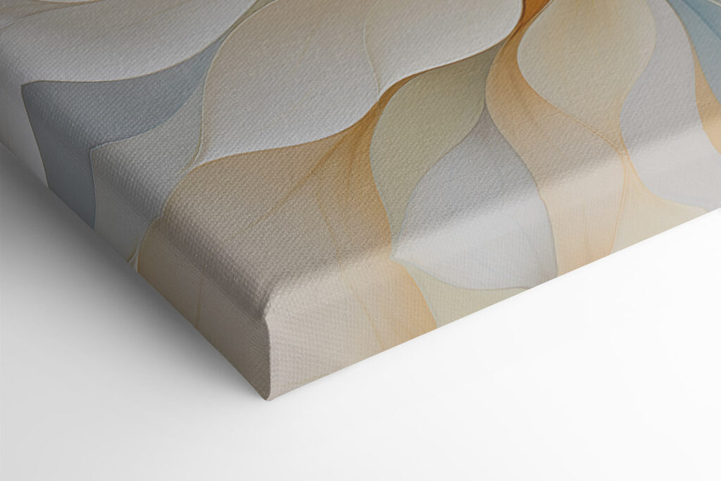 Flowing patterns in soft hues