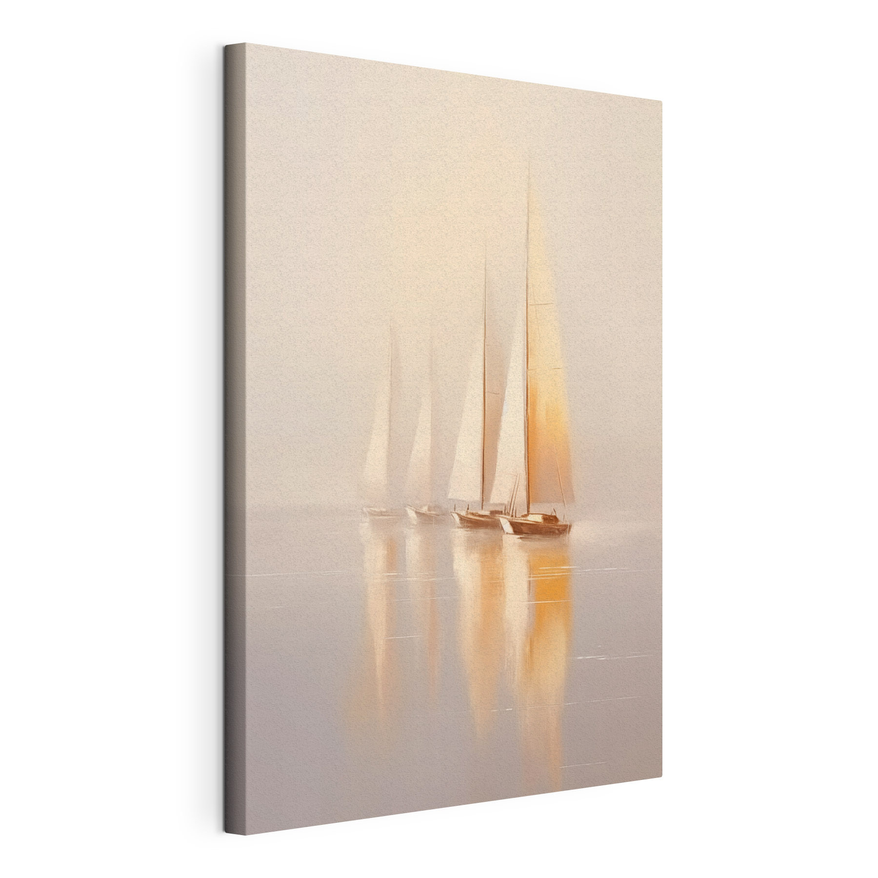 Group of sailboats on water Group of sailboats on water