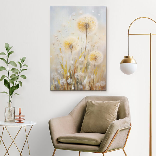 Soft blooms dancing in gentle breeze Soft blooms dancing in gentle breeze