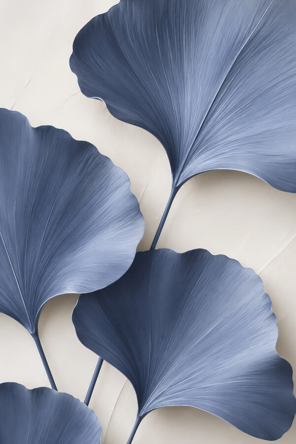 Group of blue leaves Group of blue leaves