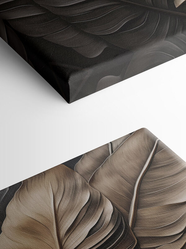 Soft, natural leaf patterns intertwine beautifully Soft, natural leaf patterns intertwine beautifully