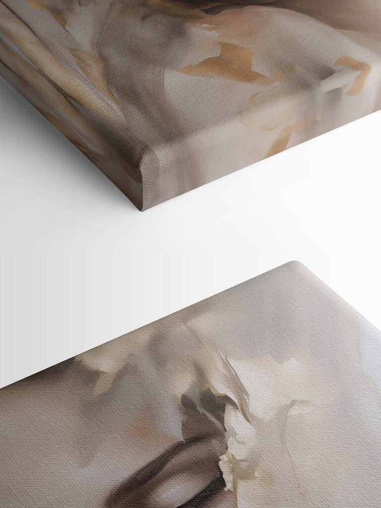 Ethereal beauty in soft tones