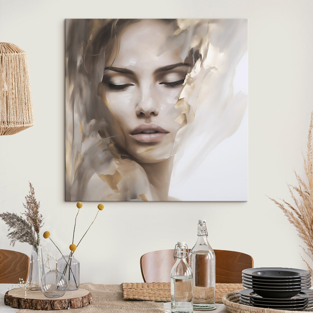 Ethereal beauty in soft tones