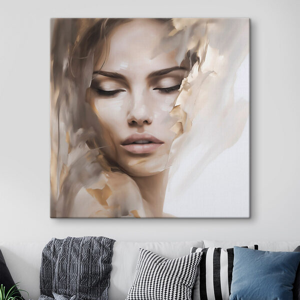 Ethereal beauty in soft tones