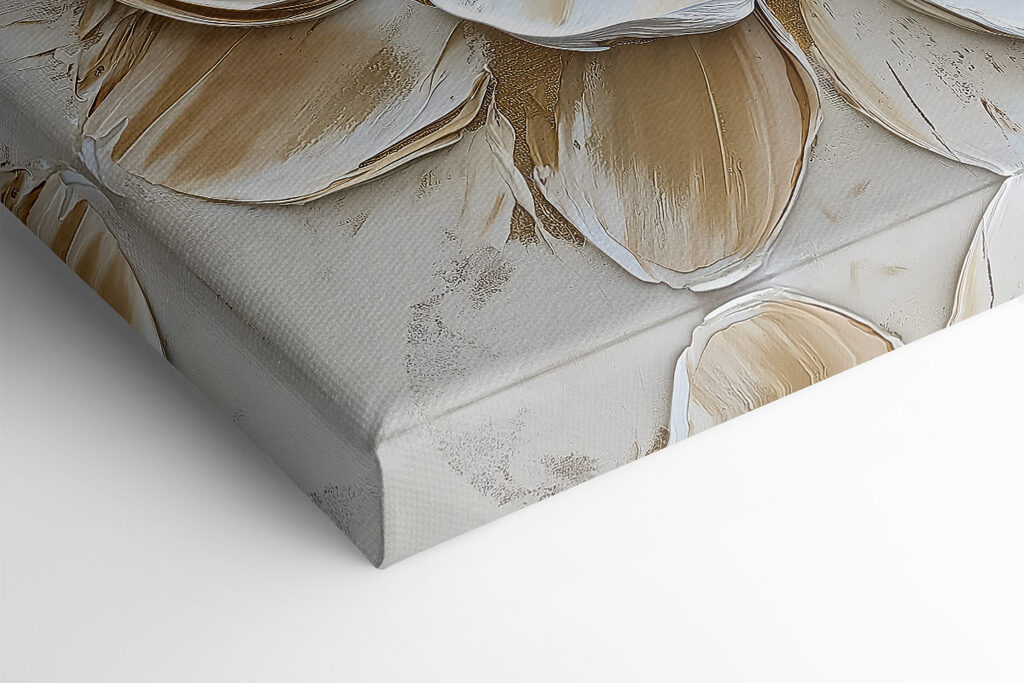 Delicate layers of creamy petals Delicate layers of creamy petals