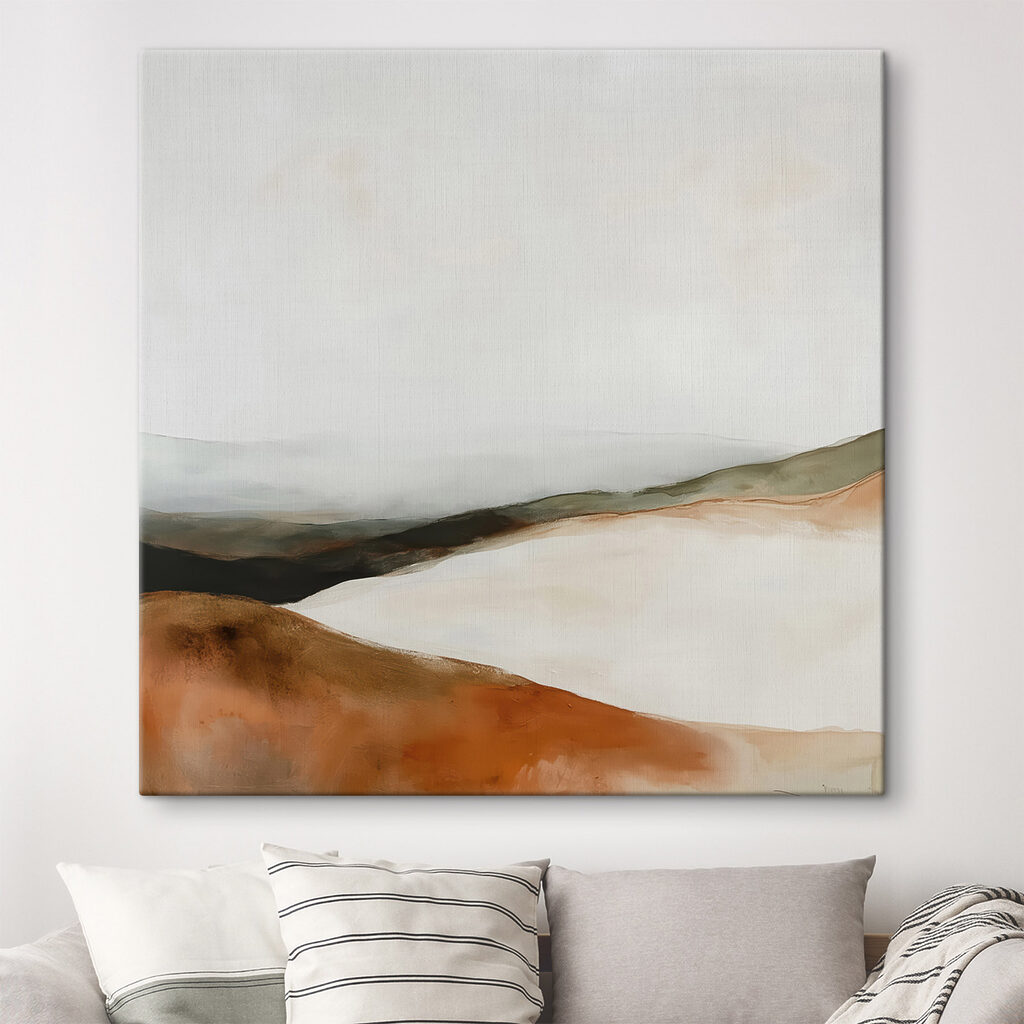 Painting of a landscape Painting of a landscape