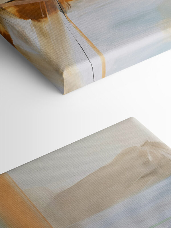 Painting of a curved object