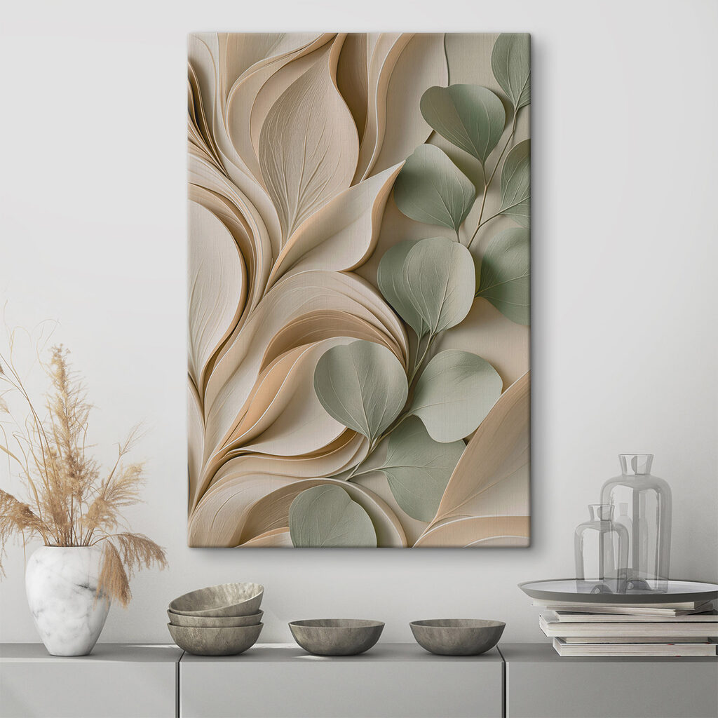 Nature-inspired layered paper design