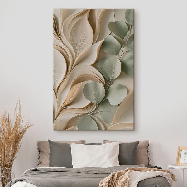 Nature-inspired layered paper design